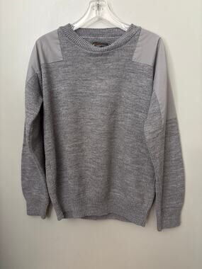 Rainswetter Water Repellent Golf Sweater, Men's, Med Grey MADE in USA